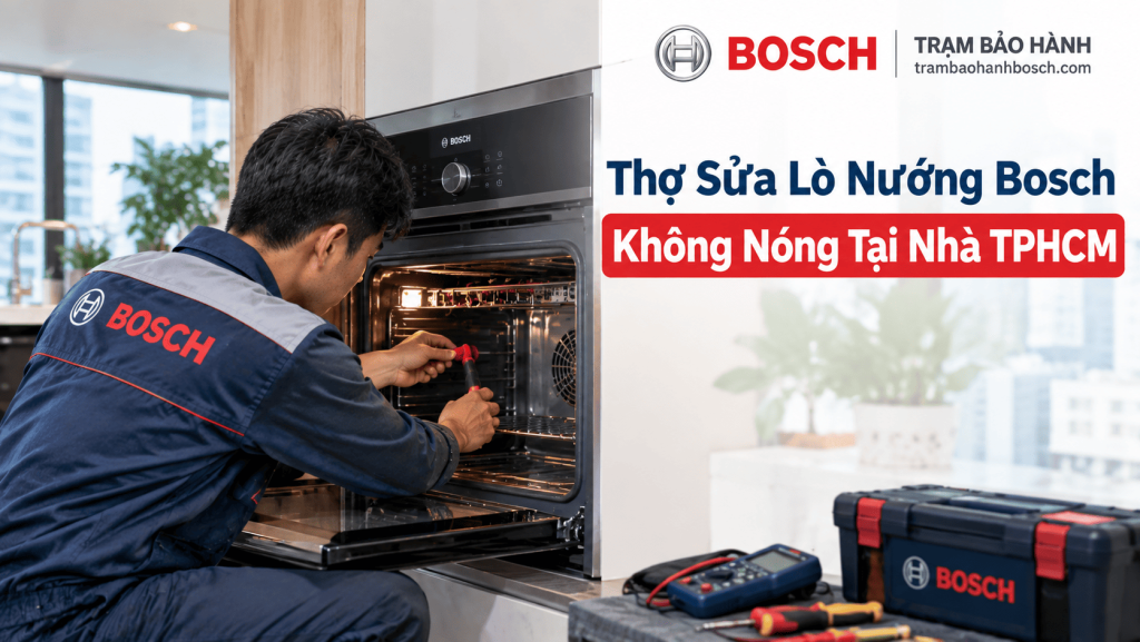 Địa chỉ bảo hành sửa chữa lò nướng Bosch TPHCM