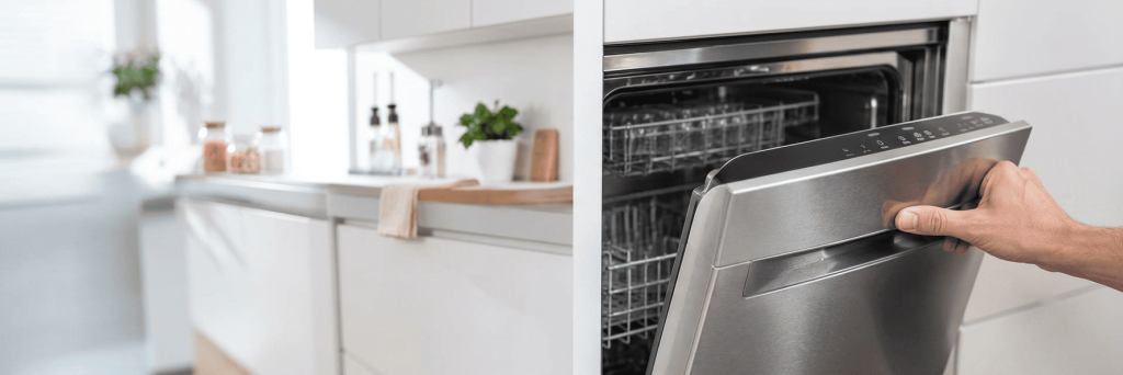 Cửa máy rửa chén Bosch khó đóng