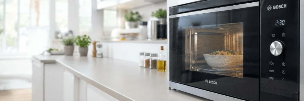 Lò vi sóng Bosch chạy nhưng không nóng