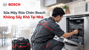 Sửa máy rửa chén Bosch không sấy khô tại nhà