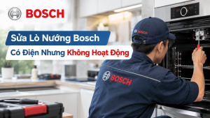 Sửa lò nướng Bosch có điện nhưng không hoạt động